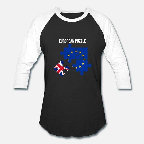 

brexit brexshit eu puzzle england no deal gift may t shirt men customized cotton euro size s-3xl normal building spring autumn shirt
