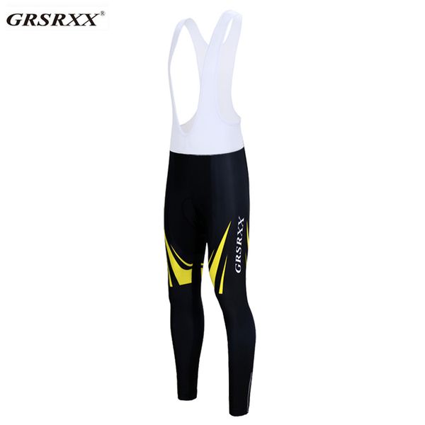 

grsrxx 2020 shockproof cycling bib pants with 3d gel padded mountain bike cycling bib tights mtb bicycle trousers, Black;blue