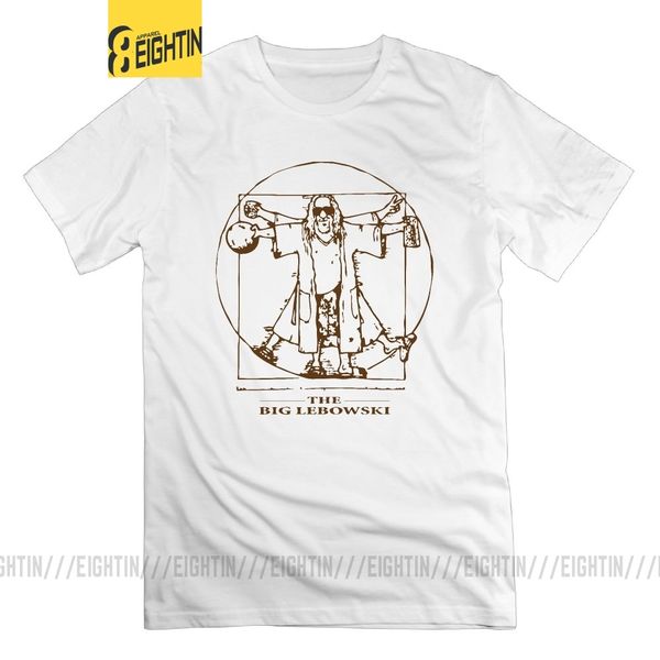 

the big lebowski t-shirts the dude t shirt round collar tees plus size t-shirt short sleeve 100% cotton t-shirt