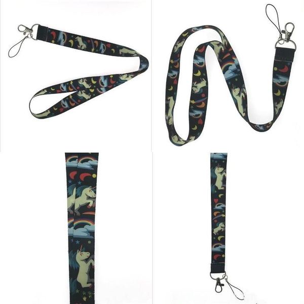 

карта id шея талреп держатель подвеска unicorn телефон брелок аксессуары знак ремешок ftdml mjhome