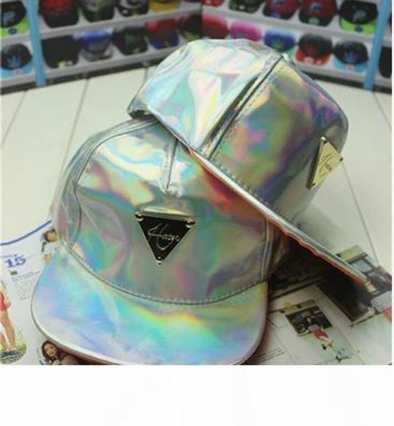 

2016 hip hop marty mcfly color changing rainbow snapback cap back to the future bttf baseball cap, Blue;gray