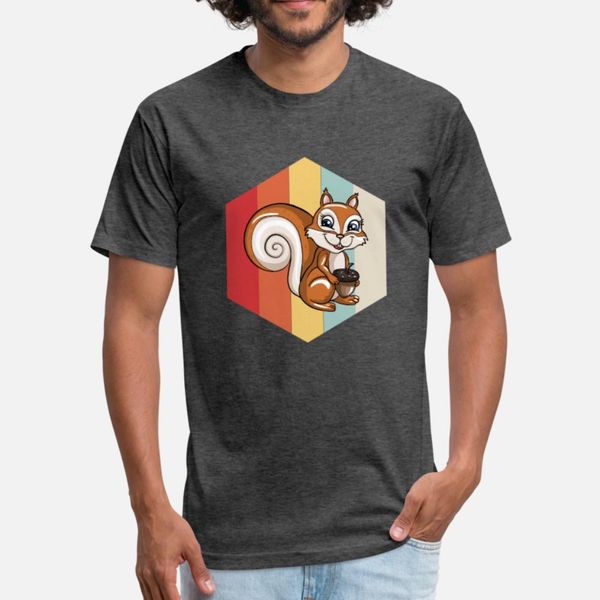 

retro squirrel t shirt men designs tee shirt plus size 3xl fit fit new fashion spring trend shirt