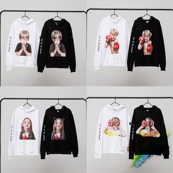 

2020fwss hooded men women 1 high-quality oversize streetwear hoodie pullover, Black