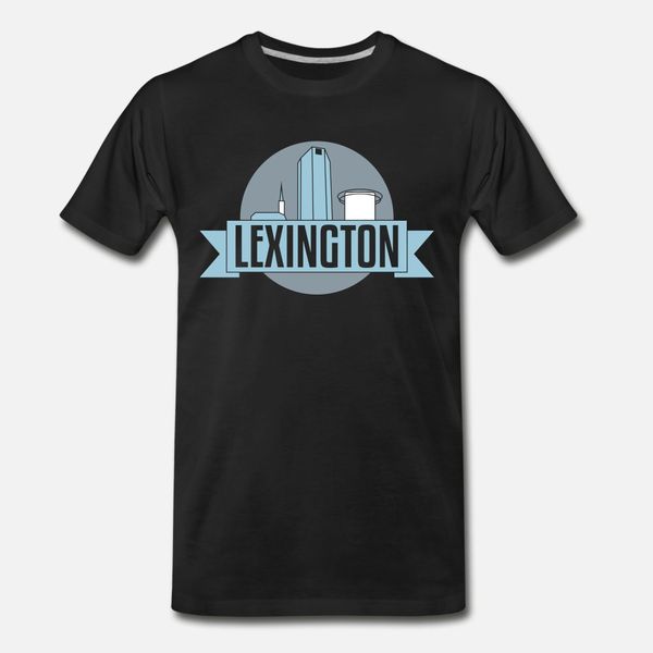 

lexington icon t shirt men customize tee shirt size s-3xl fit crazy basic summer style normal shirt