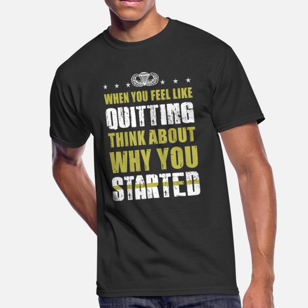 

paratrooper when you feel like t shirt men custom cotton s-xxxl trend anti-wrinkle breathable summer style original shirt