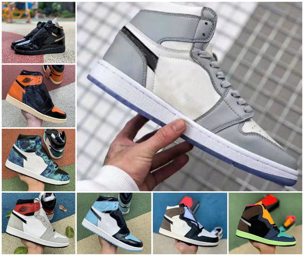 

2020 jumpman high 1 og gs x men basketball shoes obsidian asg unc crimson tint fearless banned retroes 1s chicago white grey sports shoes