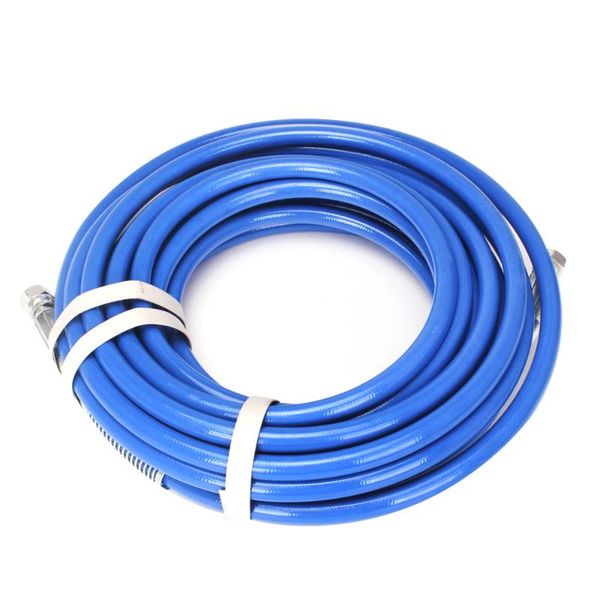 

airless paint hose high pressure spray gun hose 1/4 nps 3300psi 15m 7.5m fiber tube airless spare part for paint sprayer