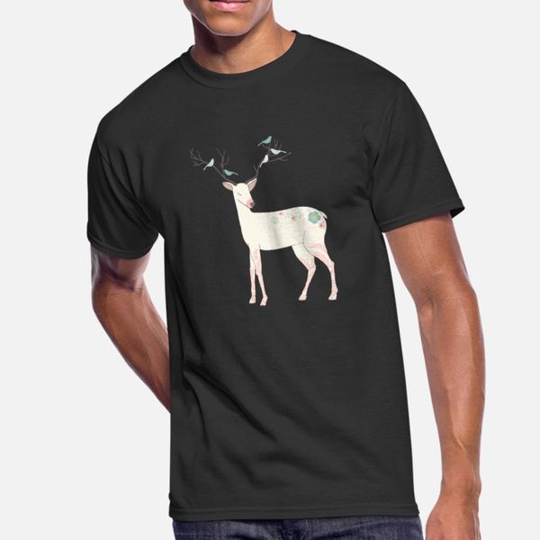 

christmas stag t shirt men print cotton s-xxxl crazy funny summer style kawaii shirt