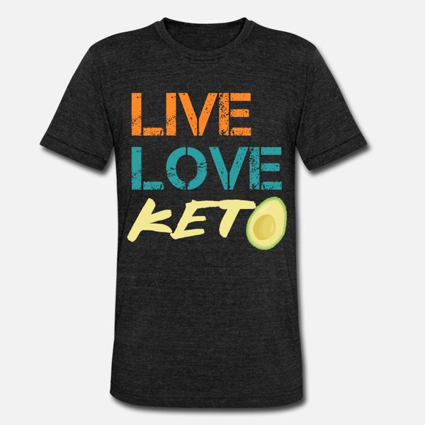 

keto keto diet ketogenic athletes avocado t shirt men knitted short sleeve plus size 3xl leisure sunlight funny spring kawaii shirt, White;black