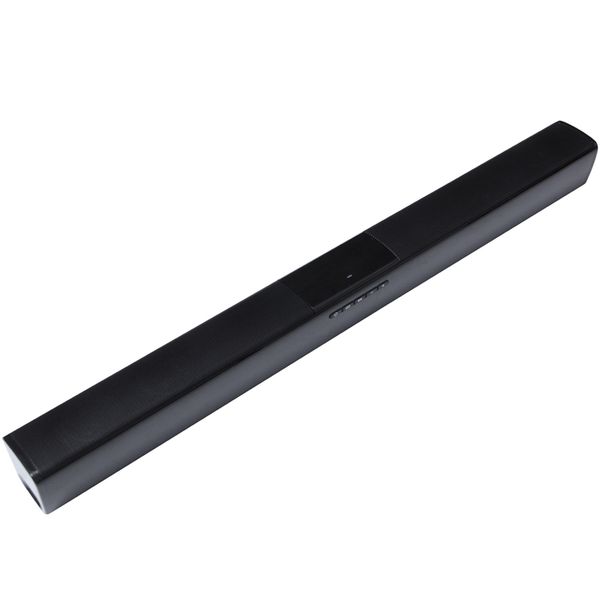 

wireless bluetooth soundbar stereo speaker tv home theater tf usb sound bar(black)
