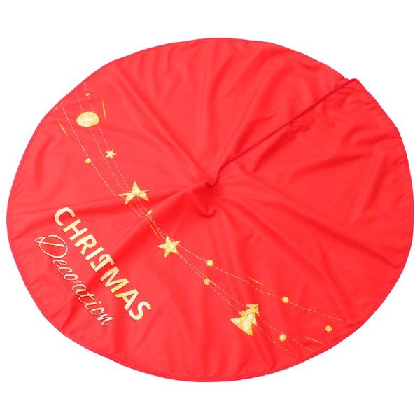 

1pc tree bottom cover tree skirt accessory skirt mat for party store home