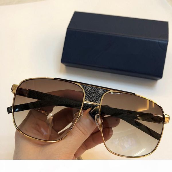 

luxury 233 sunglasses for men designer snake leather legs simple uv protection coating lens classic oval frame with package, White;black