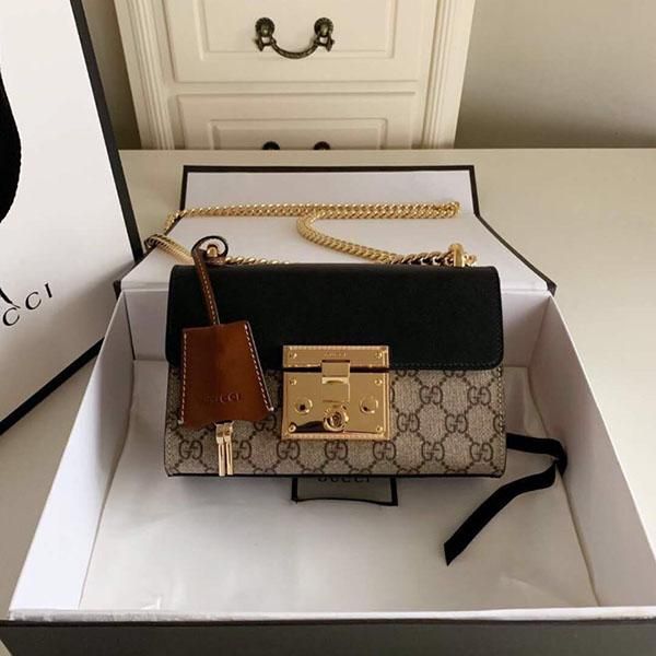 

women package crossbody classic bag socialite fashion single shoulder bag splice real leather chain bag shoulder bags vacation