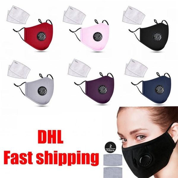

Washable Anti masks Dust face Mask with valve mask Windproof Mouth-muffle Bacteria Proof Cotton PM2.5 Mask Mouth Anti-fog Face masks 33