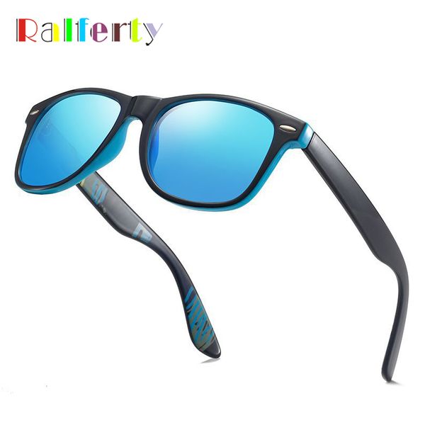 

ralferty sport men sunglasses polarized mirrored shockingly colors sun glasses outdoor driving sunglass male fishing goggles, White;black