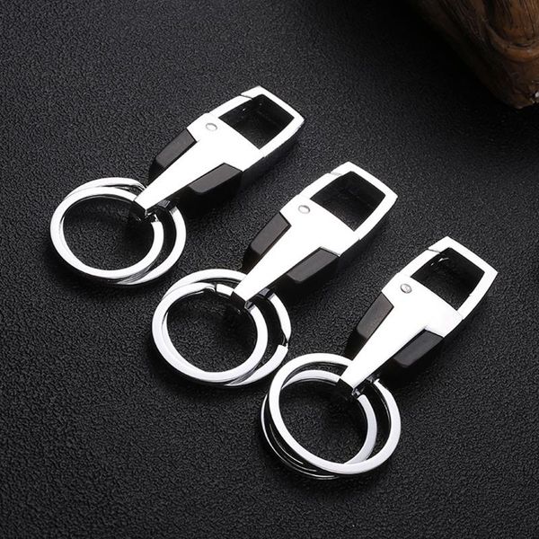 

fashion metal keyring car keychain outdoor travel key ring portable key chain bag accessories pendant gift customizable dbc vt1550