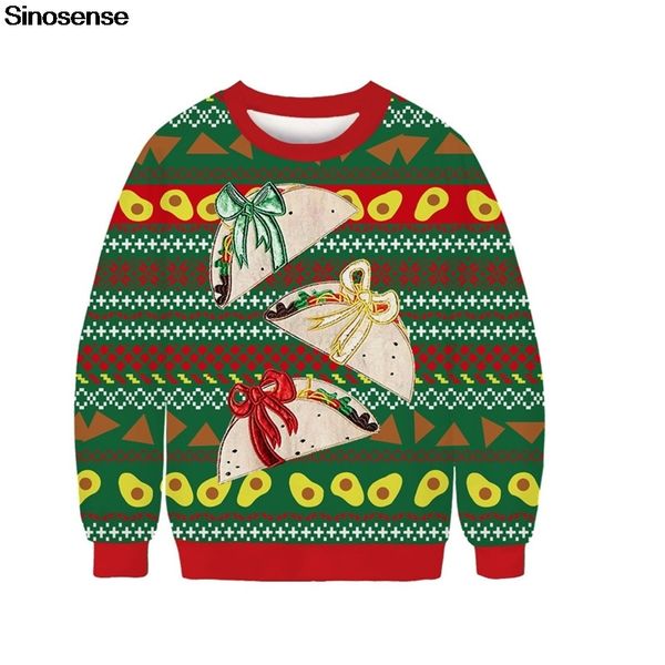 

men's sweaters 3d ugly christmas sweater men women holiday party xmas hoodie sweatshirt pullover autumn winter jumpers, White;black