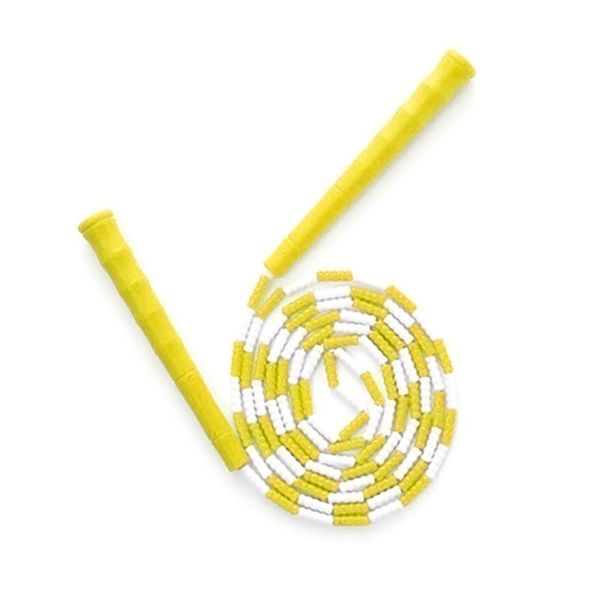 

jump ropes training soft beaded fitness equipment workout competition adjustable length skipping segmented rope non slip