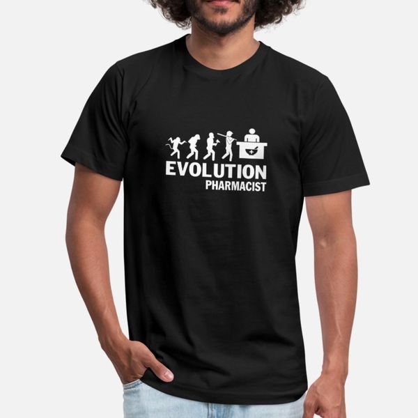 

эволюция фармацевт тенниска мужчины customize футболка плюс размер 3xl стандартный graphic здание весна осень kawaii рубашка