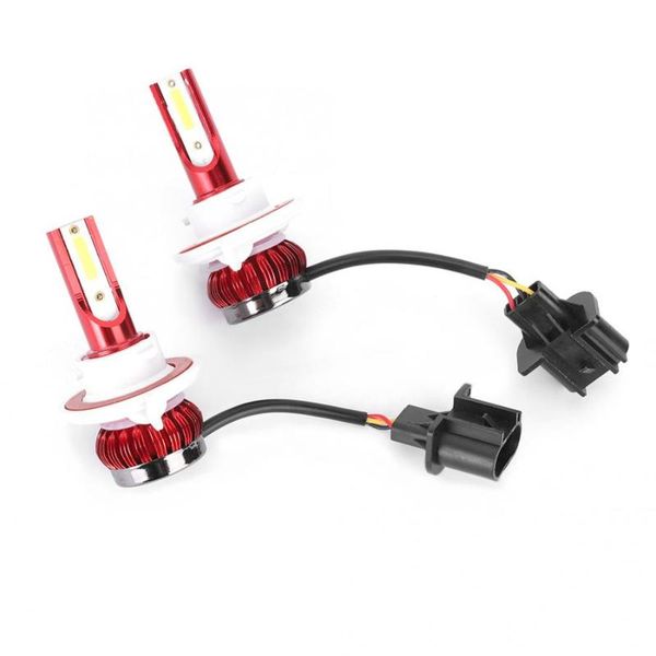 

2pcs fs35 h13 led car headlight headlamp 24w 6000k 9v-36v waterproof led front head light lamp