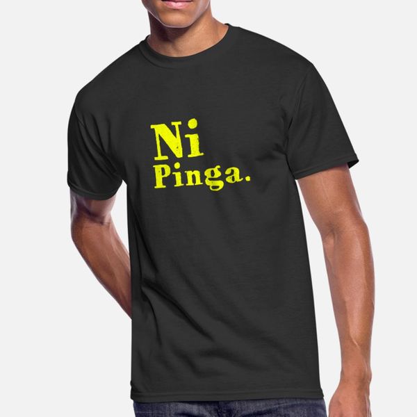 

ni pinga cuba t shirt men printed 100% cotton plus size 3xl normal crazy basic spring outfit shirt