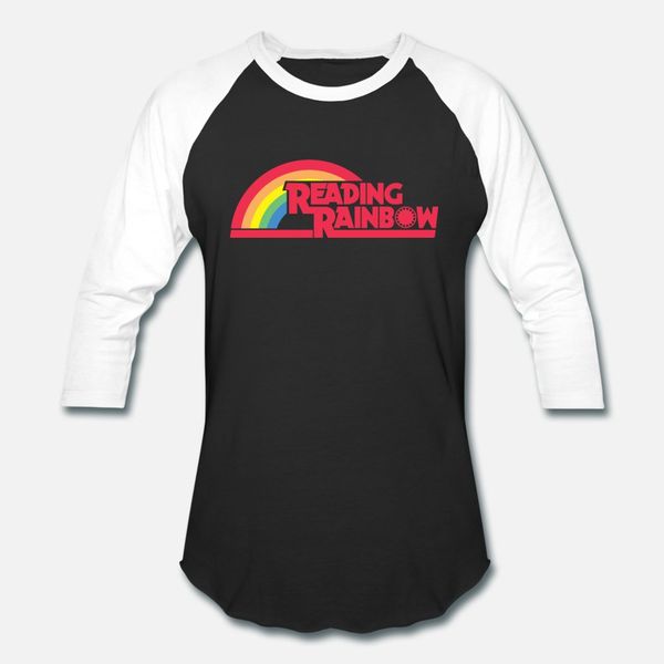 

reading rainbow t shirt men designs short sleeve o-neck normal crazy comfortable summer original shirt