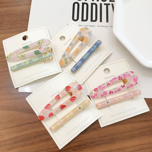 

summer new hairpin suit water droplet duckbill clip acetate clip hair pins primping hair barrette accessories, Golden;silver