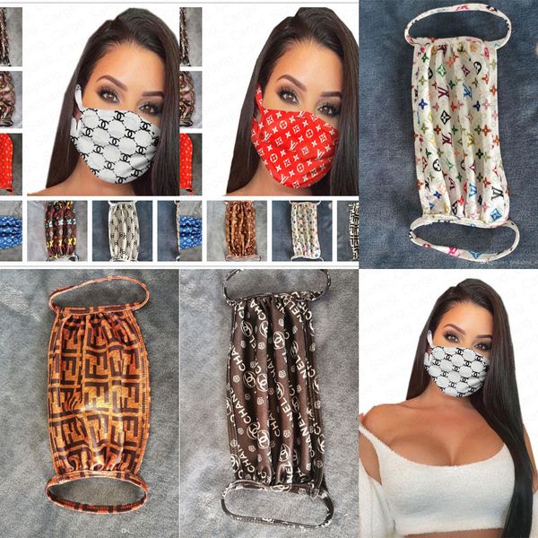 

mouth face mask fashion masks print women outdoor cycling breathable mouth-muffle reusable washable masks1