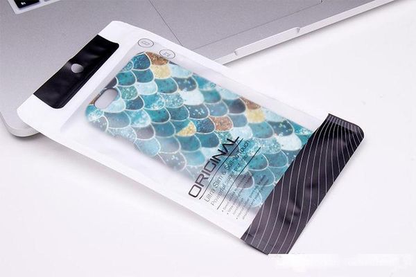 

mermaid 3d fish scales case for iphone 8 samsung galaxy huawei p10 back cover with packaging