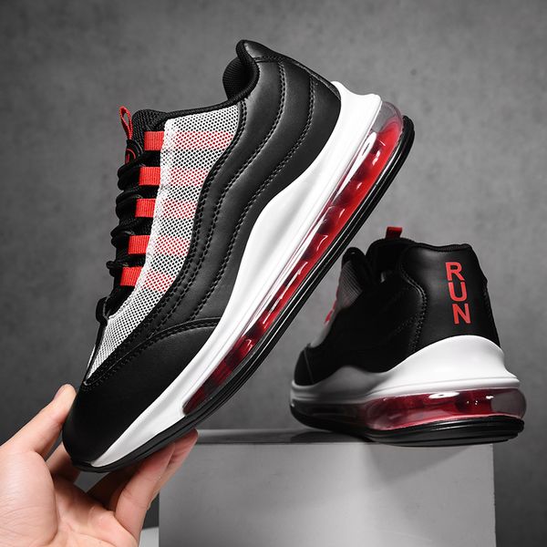 

2020 new air cushion damping men canvas shoes casual breathable shoes for men high-lace-up sneakers leisure