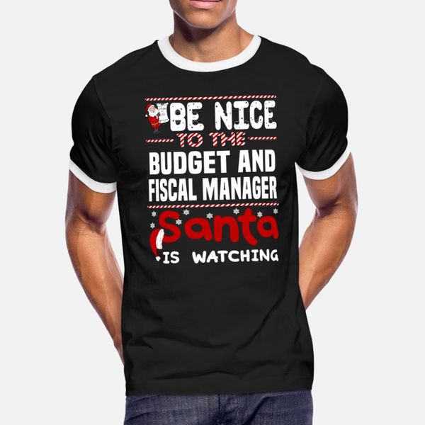 

budget and fiscal manager t shirt men design 100% cotton s-xxxl natural fit funny summer normal shirt