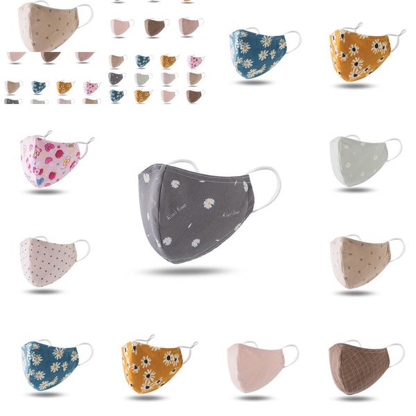 

mouth mask face cartoon mask 100% kids cotton washable reusable mask with filter dus axdu brc5