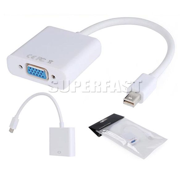 

cgjxsdp to vga display port male to vga female mini audio converter adapter cable for macbook air pro mdp lapwith opp package