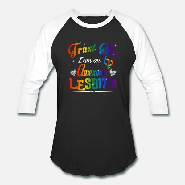 

trust me i am an awesome lesbian t shirt men designs short sleeve round collar unique crazy funny casual summer style leisure shirt