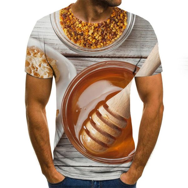 

new color printing summer brand increase size 3d print shirts plus size hippie comics men clothing