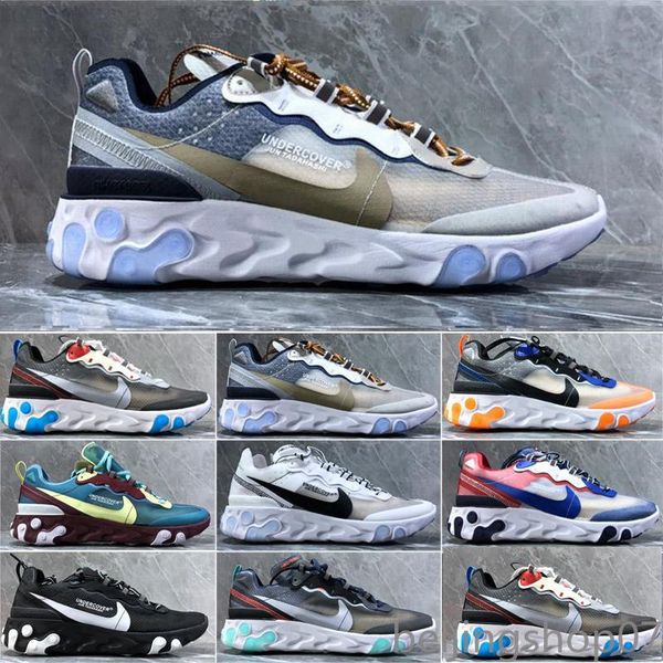 

2019 chaussure mens trainers element 87 55 undercover upcoming grey royal red sports shoes men women sneakers shoes b7