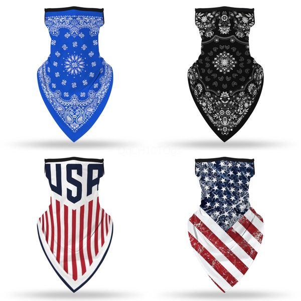 

portable riding face insect protective head scarf digital printing seamless face mask outdoor climbing magic head scraf#147, Black