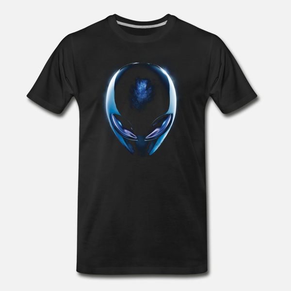 

alien head t shirt men designer 100% cotton o neck pictures graphic funny spring autumn kawaii shirt