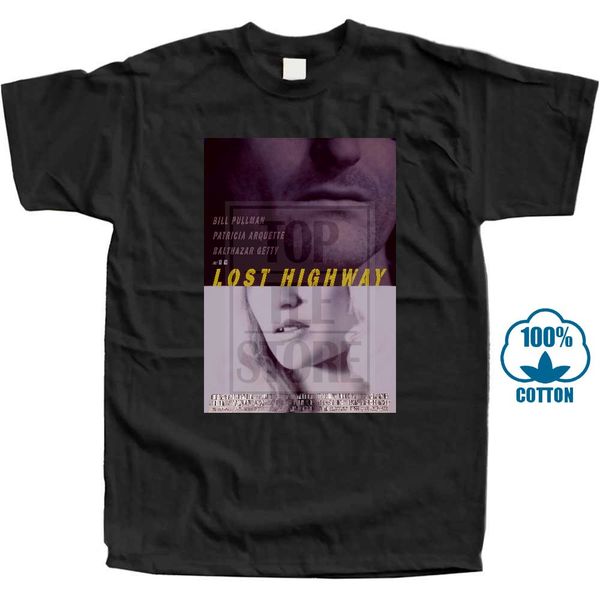 

lost highway охладить vintage 90's movie poster fan футболка 021470