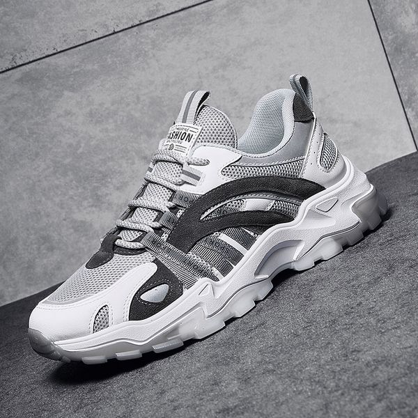 

autumn new style breathable korean fashion all-match casual sports shoes, Black