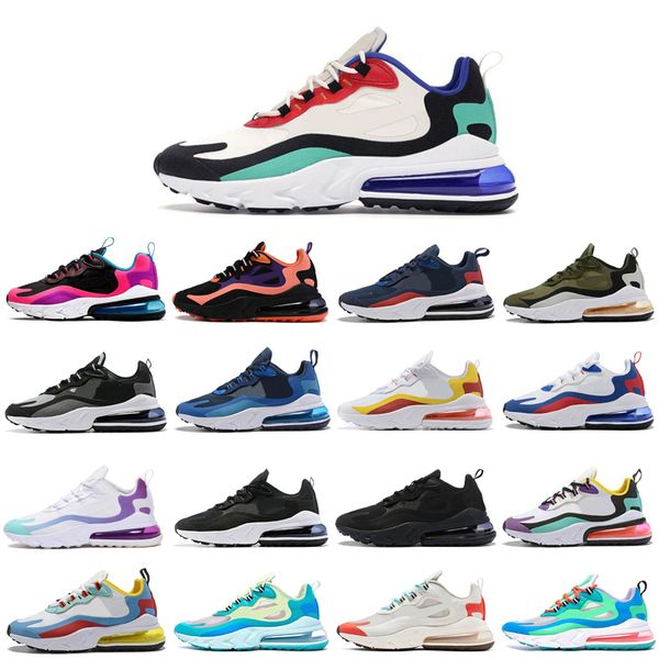 

2020 men women run shoes designer shoes review react 270s phantom bauhaus hyper jade trainers sport men designer shoes size40-46