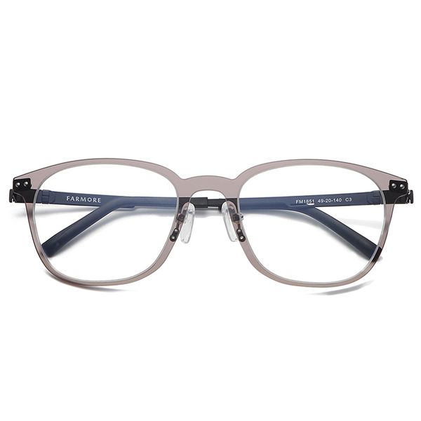 

reven jate optical eyeglasses frame fashion prescription glasses frame for rx spectacles for men and women eyewear 1851, Black