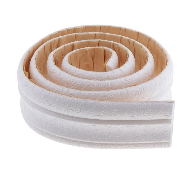 

230cm waterproof 3d wall border strip waist line wall sticker