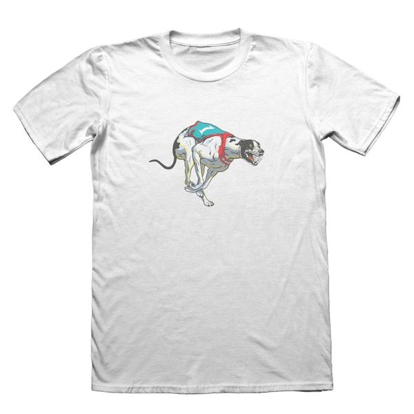 

2019 summer o-neck tee shirt greyhound racs dog t-shirt - funny men's gift t-shirt