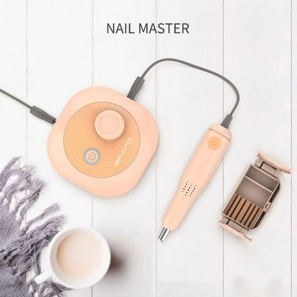 

nail drill & accessories 25000 rpm machine manicure for pro pedicure electric file art equipment bit