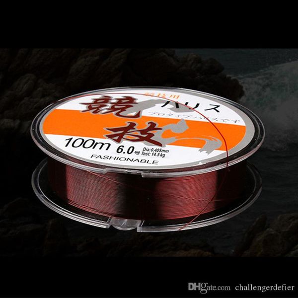 

100m nylon fishing line 0.4#1#8#1.2kg-18.4kg super strong janpan fishing line freshwater seawater pesca accessories