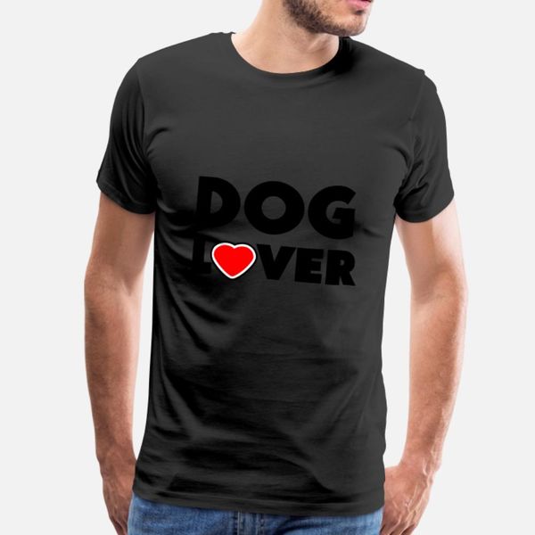 

dog lover t shirt men design 100% cotton round collar male fit breathable spring vintage shirt