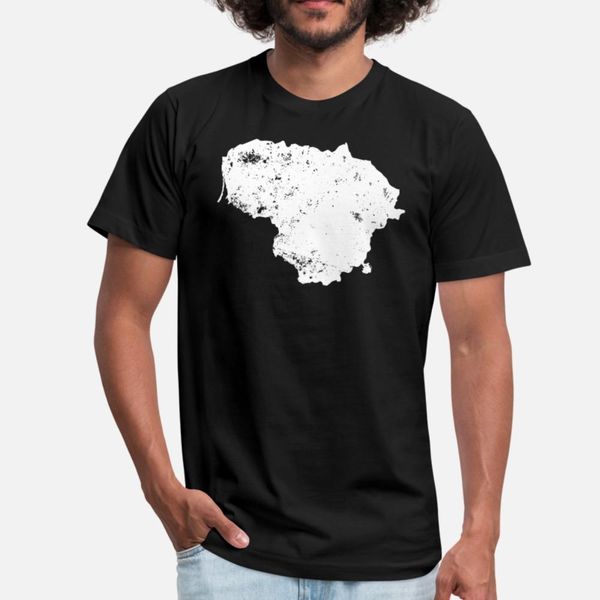 

марочной литва карты тенниска мужчины печать тройник рубашка o шея trend сумасшедшей юмор летний стиль оригинал рубашка