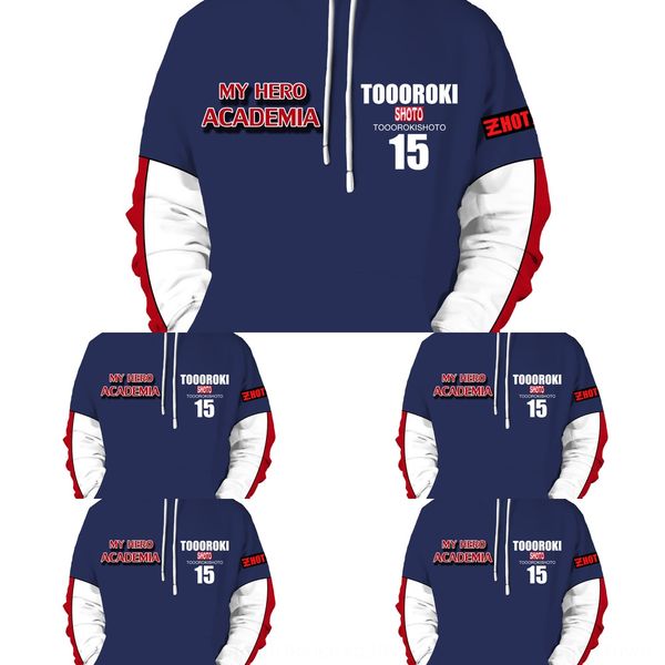 мой герой 3d косплей анимация новый мой heronew 3d свитер sweatercosplay анимация свитер eo9jj, Black