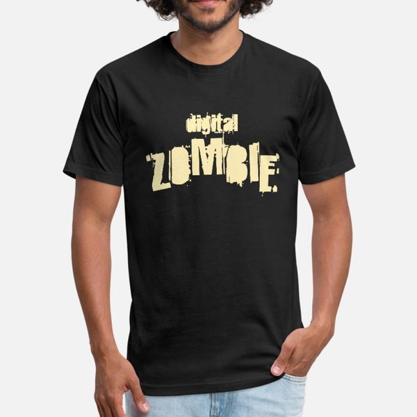 

digital zombie digital fascism t shirt men create 100% cotton plus size 3xl homme fitness new fashion summer pictures shirt